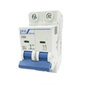 DISJUNTOR DIN BIPOLAR 50A CURVA C JNG