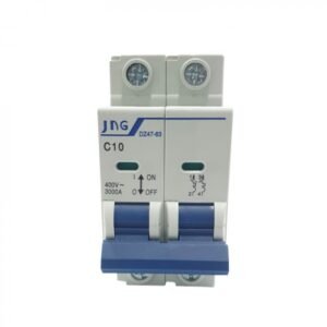 DISJUNTOR DIN BIPOLAR 10A CURVA C JNG