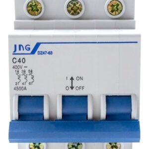 DISJUNTOR DIN TRIPOLAR 40A CURVA C JNG